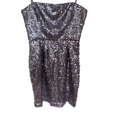 BCBGMaxAzria NEW sequin style Carole color Lilac Mist size