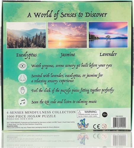 Eucalyptus Scented Mindfulness Collection 1000pcs Jigsaw Puzzle 20x27" YWOW - Picture 3 of 3