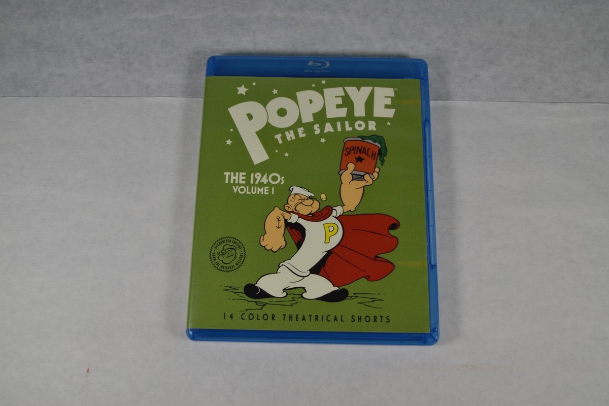 Popeye the Sailor The 1940s Volume 1: Blu-Ray | eBay