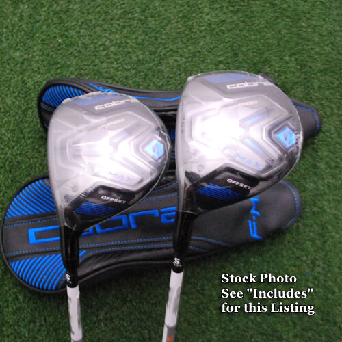 Cobra F-Max Airspeed Offset Fairways LEFT HAND- Choose from Drop Down menu- NEW