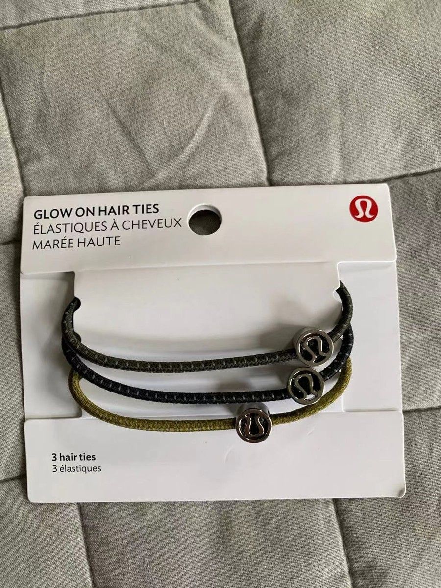 glow on hair ties lululemon