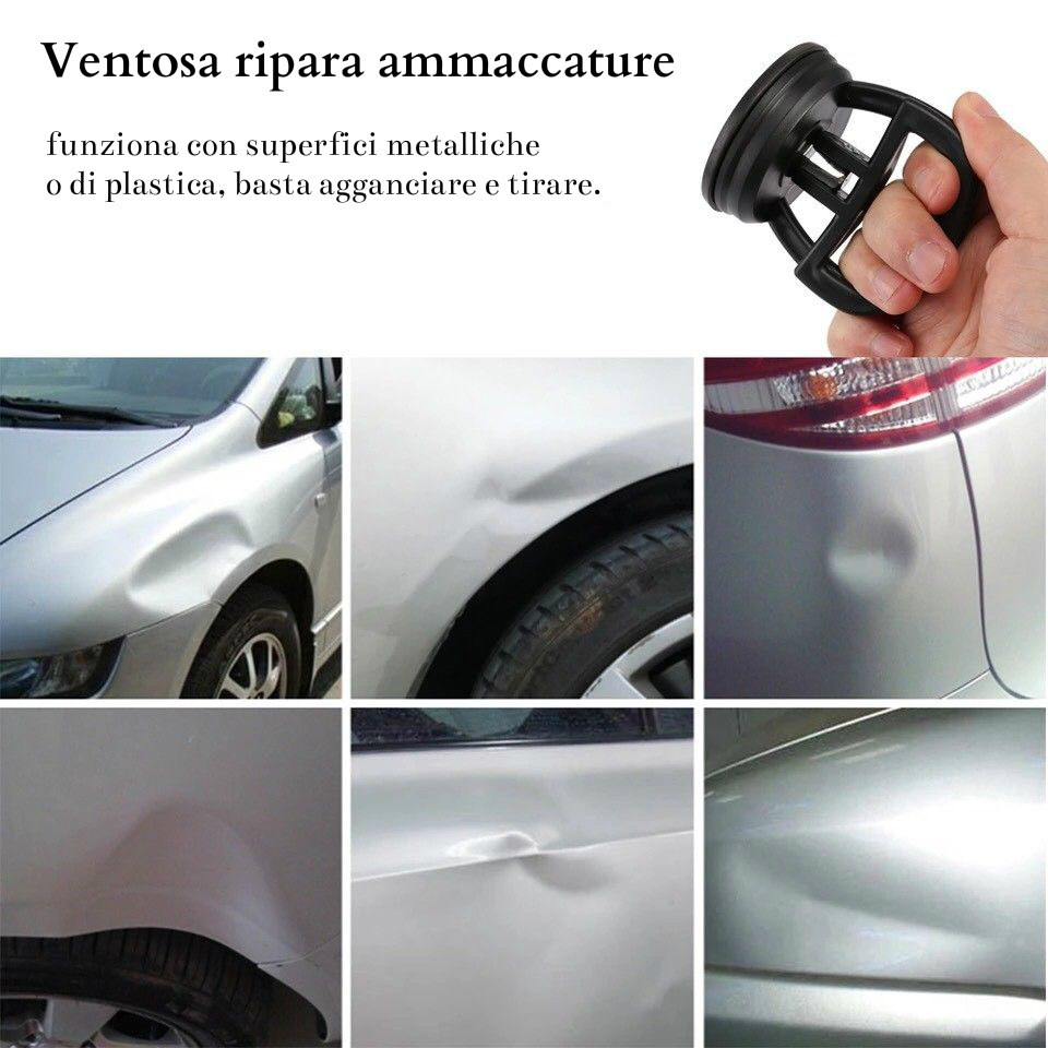Set Di Ventose Per Rimozione Ammaccature Auto PDR - 52 Pezzi Per Carrozzeria, Grandine E Lamiera - Fai Da Te