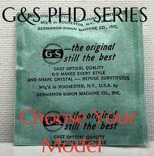 G S PHD Series Choose Your Model Cast Optical Replacement Watch Crystal