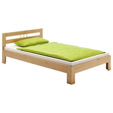 Massivholzbett  Einzelbett Doppelbett Jugendbett Kiefer versch Farben