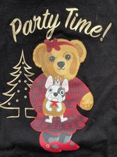 Polo Ralph Lauren Polo Bear Party Time Long Sleeve Tee Top Girl s XL 16 NWT