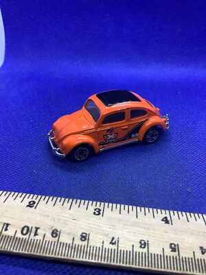 Vintage Mattel 1998 Matchbox '62 1962 VW Beetle Orange Xtreme