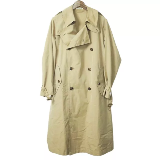 AURALEE 20SS Japan FINX POLYESTER BIG TRENCH COAT A20SC01FP 3 BEIGE outer