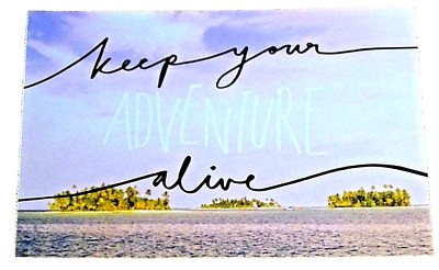 PAPERCHASE, LONDON ~ REISEPOSTKARTE ~ 'KEEP YOUR ADVENTURE ALIVE!' 