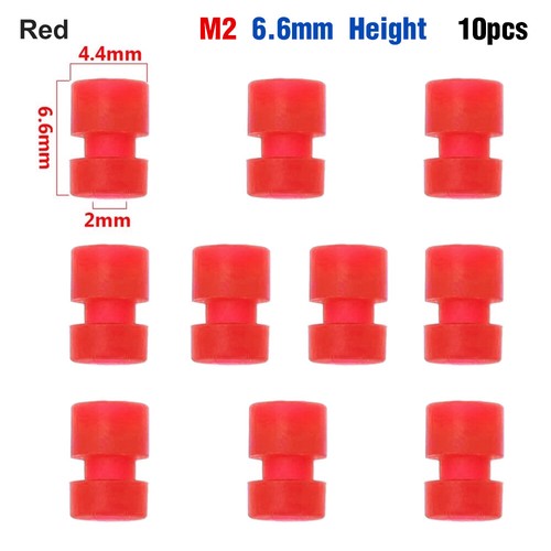 10pcs M2/M3 RC Rubber Shock Absorber Balls for F3 F4 F7 Flight Controller Drone - Picture 11 of 35
