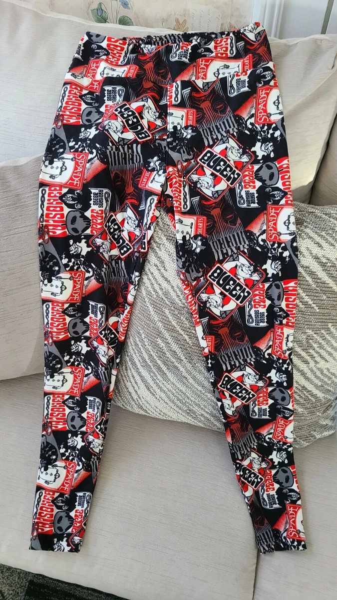 LuLaRoe Disney Poisoned Apple Evil Queen Leggings Size one size o2