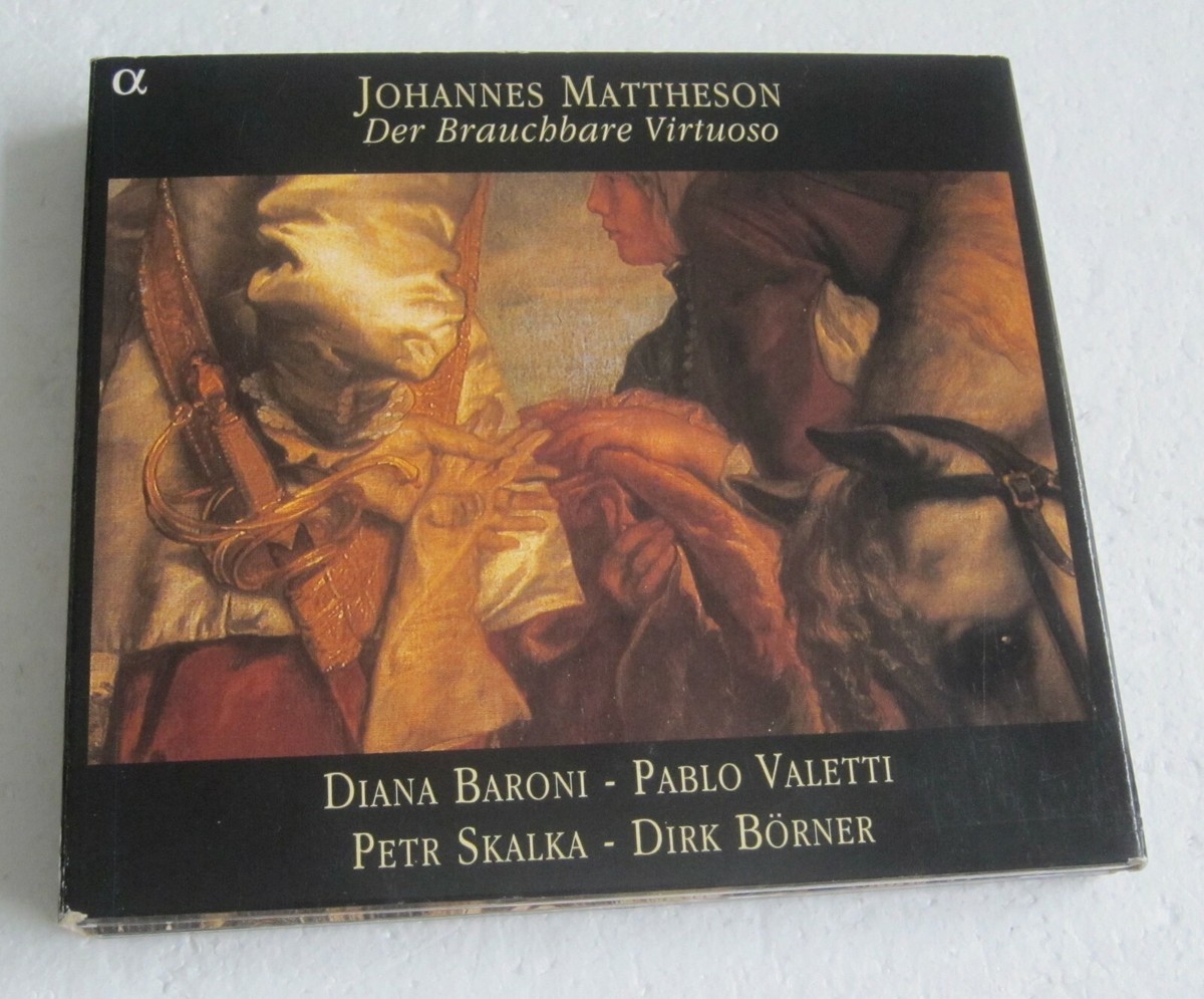 【中古CD】マッテゾン・ソナタ集「誠実なるヴィルトゥオーゾ」(全12曲)／Der Brauchbare Virtuoso: Baroni(Traverso)valetti(Vn)skalka(Vc)borner(Ce BARONI VALETTI SKALKA / MATTHESON Der Brauchbare Virtuoso 2