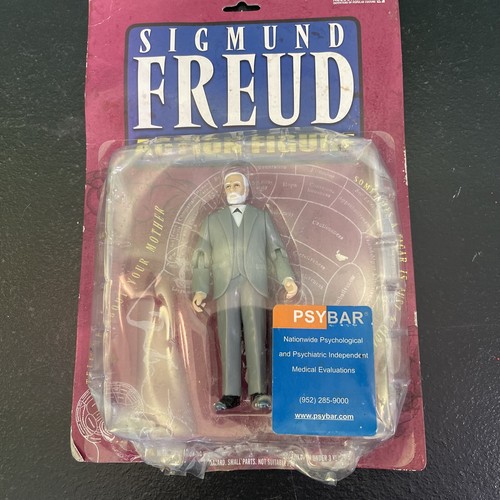 Sigmund Freud Action Figure 5" New Sealed in Package 2002 Item 10884