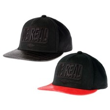 Flat Fitty Die Real Snapback Cap Hat, Black and Red, One Size