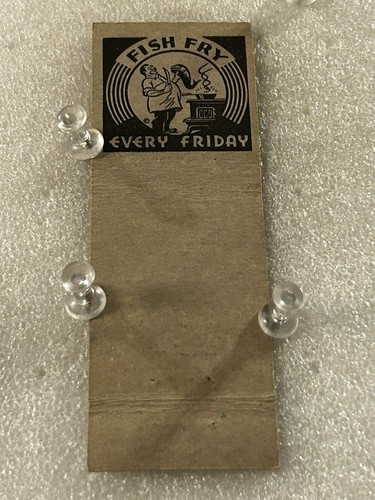 1940s? WAYSIDE TAVERN vintage matchcover matchbook BROWN DEER WI WISCONSIN Bar - Picture 2 of 3