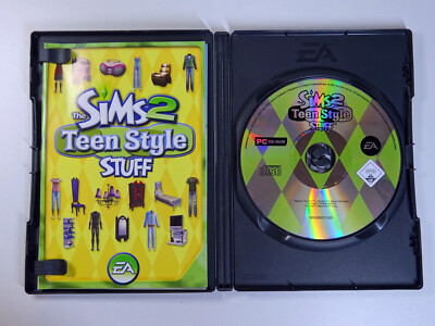 Die Sims 2: Teen Style Stuff Erweiterungspaket PC-Spiel mit HANDBUCH