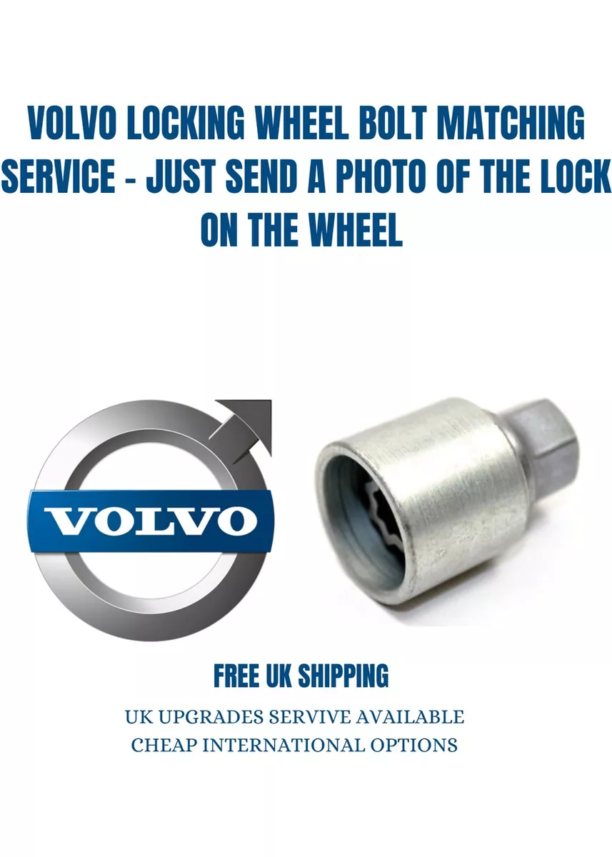 Volvo c30 locking wheel nut key deals