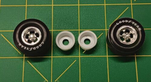 67 1967 Chevelle SS 1/25 pad printed goodyear slick tire pro street Keystone Rim