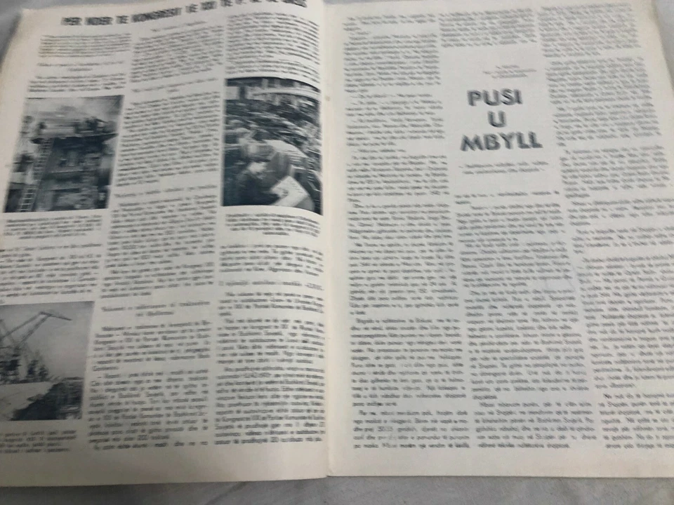 ALBANIA MAGAZINE MIQESIJA 11 / 1958 COMMUNIST ERA FRIENDSHIP MAGAZINE SOCIALISM - Image 3 of 4