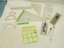 ARCHITECTURE DRAFTING SET, SEE DESCRIPTION
