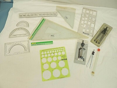 ARCHITECTURE DRAFTING SET, SEE DESCRIPTION