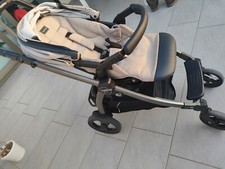 trio peg perego book 51 Deluxe Ecrù con borsa,coprigambe,scatole orig,come nuovo