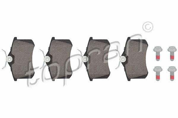 Plaquettes de frein arrière 5Q0698451M Seat Leon VW Jetta VI Skoda Octavia