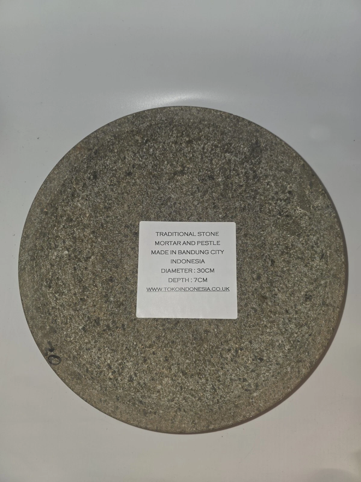 Pestle & Mortar Dimension 30 X 7CM By Cobek Batu Bandung Indonesia Free Delivery
Opens in a new wind
