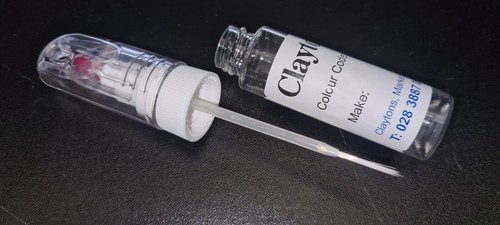 TOUCH UP BRUSH LACQUER PRIMER ,CAR PAINT FOR CITROEN BEIGE SLOUGHI-MET 1982-83 - Picture 2 of 7
