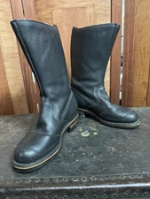 Chippewa Black Leather Odessa Rally Men's Motorcycle Boots 7.5 EE 27862 USA