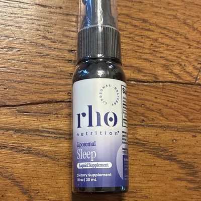 RHO Nutrition Liposomal Sleep Support Liquid 10mg Non-GMO Berry 1 fl oz