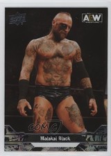 2023 Upper Deck AEW All Elite Wrestling Diamond Plate Malakai Black #14 02l5