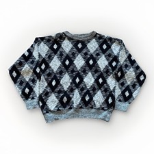 Vintage Saturdays Sweater Mens M Knit Crewneck 90s Acrylic