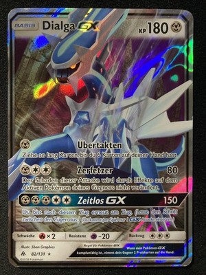 POKEMON - Grauen der Lichtfinsternis - Dialga GX - 82/131 - deutsch