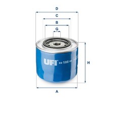 Ölfilter für Alfa Romeo 145 930 146 155 167 | 24119796