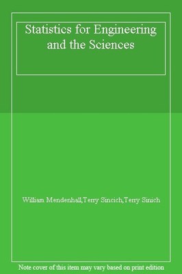 Statistics for Engineering and the Sciences,William Mendenhall, 