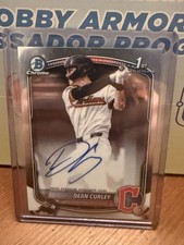 2025 Bowman Draft Dean Curley 1st Bowman Chrome Auto #CPA-DC