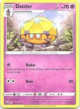 Dottler Battle Styles 064/163 Uncommon Pokemon Near Mint Pokemon Card