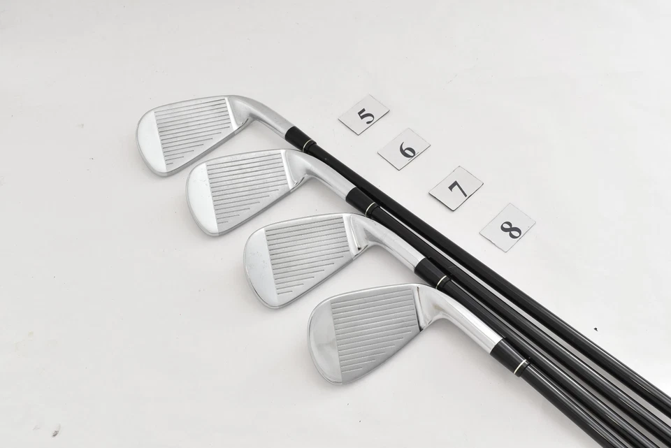 Lefty MINT TaylorMade R11 Irons Set 5-6-7-8-9-P-A PW AW Regular LH Golf Clubs - Image 4 of 4