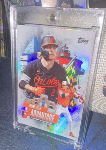 Gunnar Henderson #HA-7 2025 Topps Home Field Advantage card