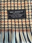 vintage CHAPS RALPH LAUREN autumn colors PLAID SCARF made in Japan 54 x 10.25 — photo 4