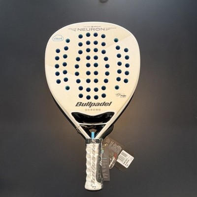 Bullpadel Neuron Padel Racket White Neuron Model Padel Racquet White Color