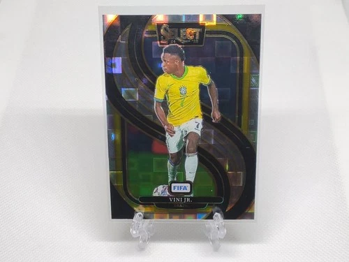 2024-25 Panini Select  FIFA #163 Vini Jr. Pandora Prizm Brazil CBF Soccer