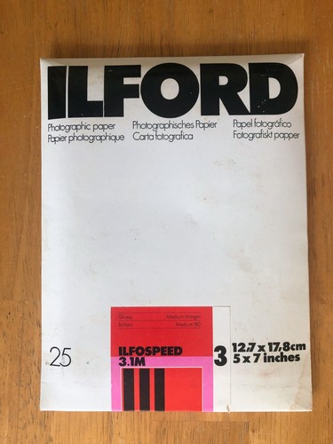 Papier Photo Ilford Ilfospeed 1.1M – Noir Et Blanc, Neuf Jamais Ouvert