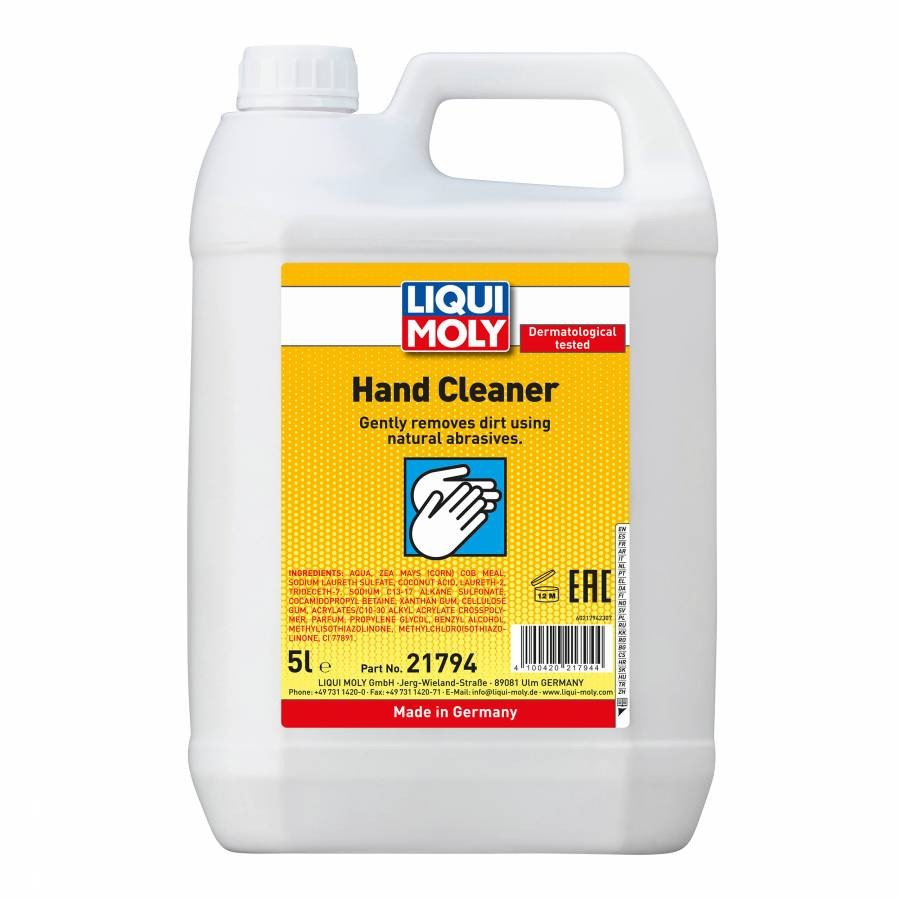 Savon liquide pour les mains Moly bidon de 5L recharge economique
