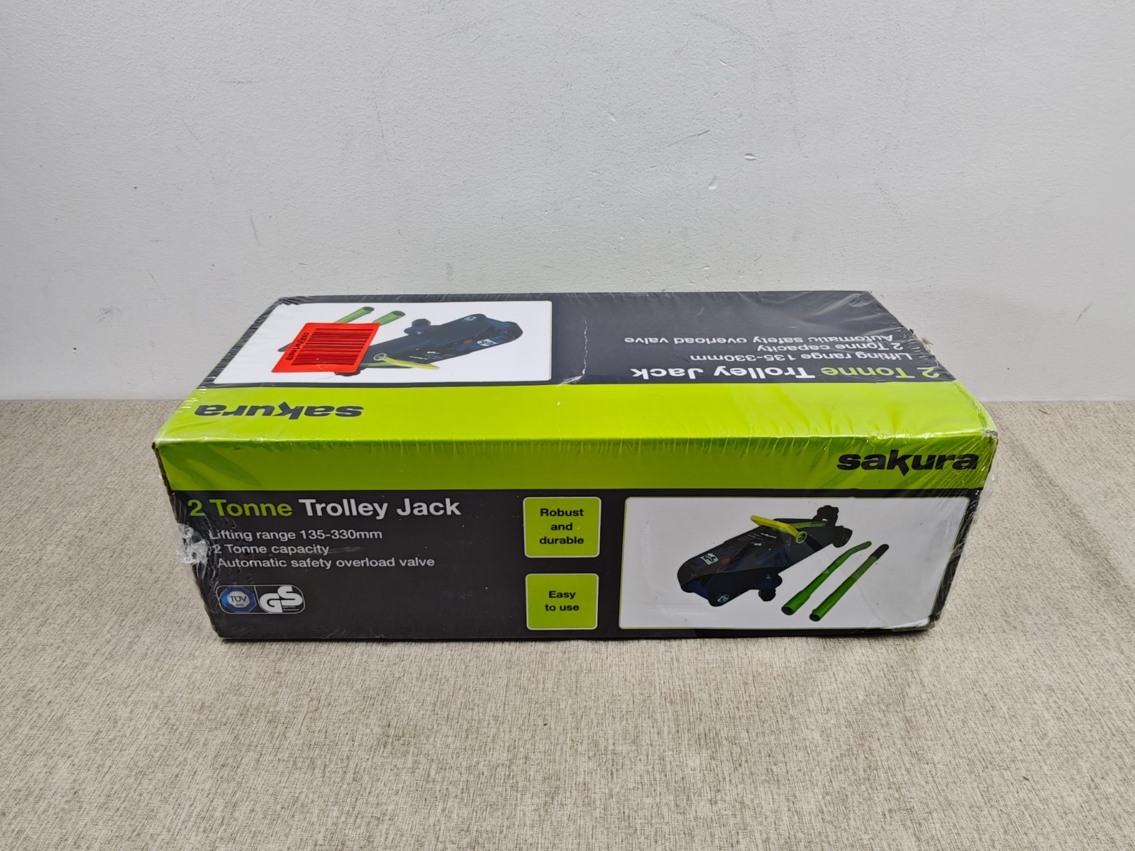 Sakura 2 Tonne Hydraulic Trolley Jack For Cars And Other Vehicles SS5191