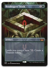 Bootleggers' Stash (Borderless) #288 (NM) Streets New Capenna SNC Magic MTG