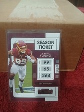 Chase Young 2021 Panini Contenders Football #100 NFL Washington