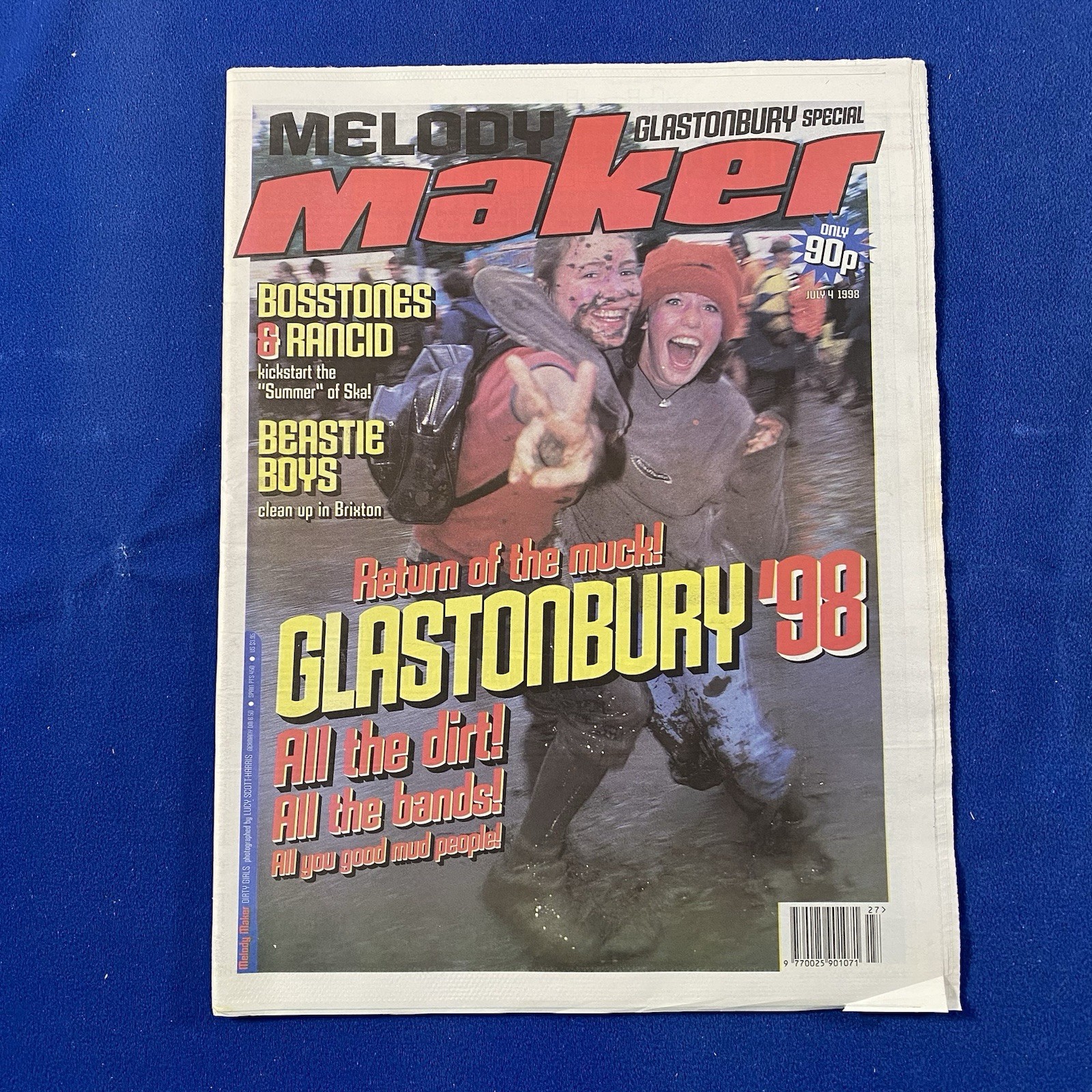 Melody Maker July 4, 1998 Return of the muck! GLASTONBURY ‘98