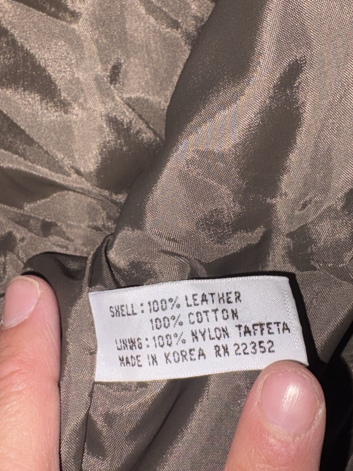 Split End LTD Leather Jacket Bomber Jacket Tan Br… - image 13