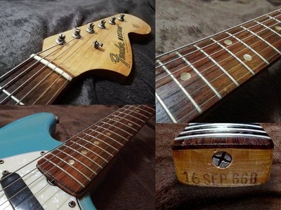 Electric Guitar Fender USA 1966 Mustang Daphne Blue | eBay